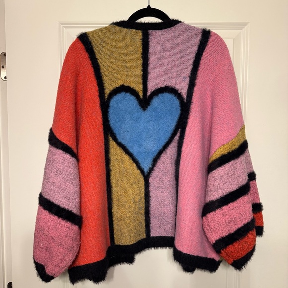 Anthropology Bel Kazan heart cardigan - Picture 3 of 5